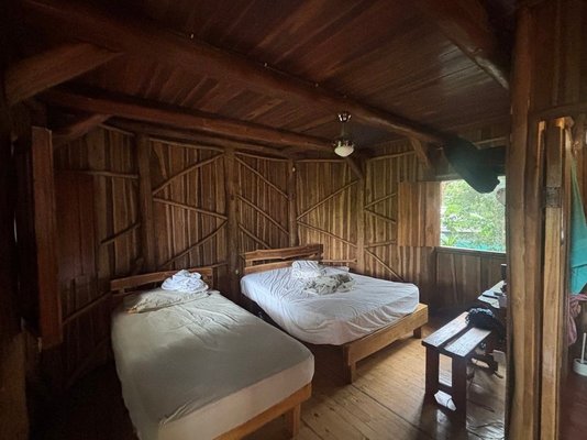 Authorized local view of the Don Jon's accommodation and gathering area in Santa Teresa
